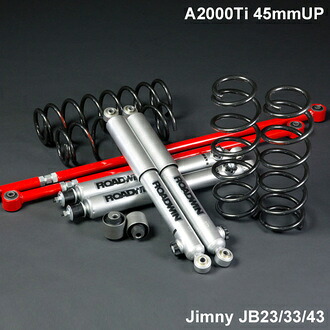 アピオ ジムニー JB23 33 43 スーパーつよし君 銀八 安心キット （ぎんぱち） 車高45mmアップサスペンション 1027-8AE APIO｜シンシアモール 店