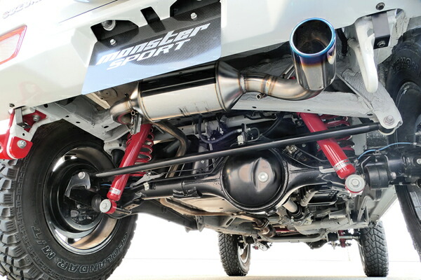 モンスタースポーツ ジムニー JB64W TYPE Sp-R TOUGH マフラー TOUGHウレタンバンパー(リヤ)装着車用 SUS304 241120-5500M MONSTER SPORT