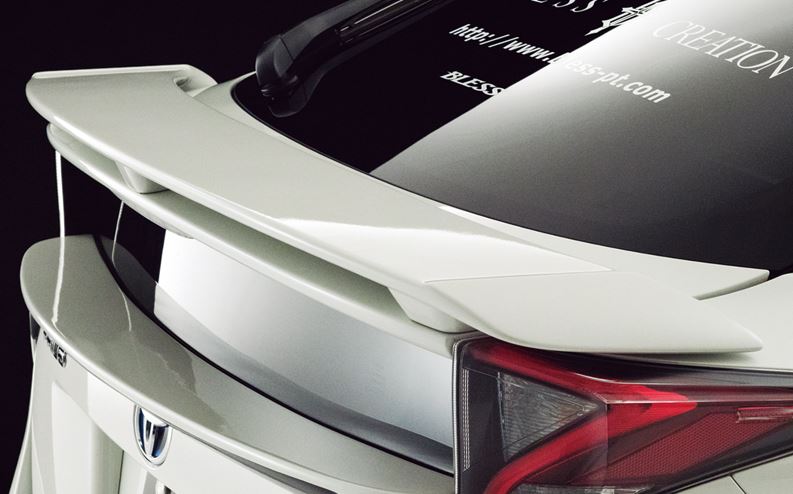 楽天市場】50系プリウス リアウイングVer.1 : シックスセンス