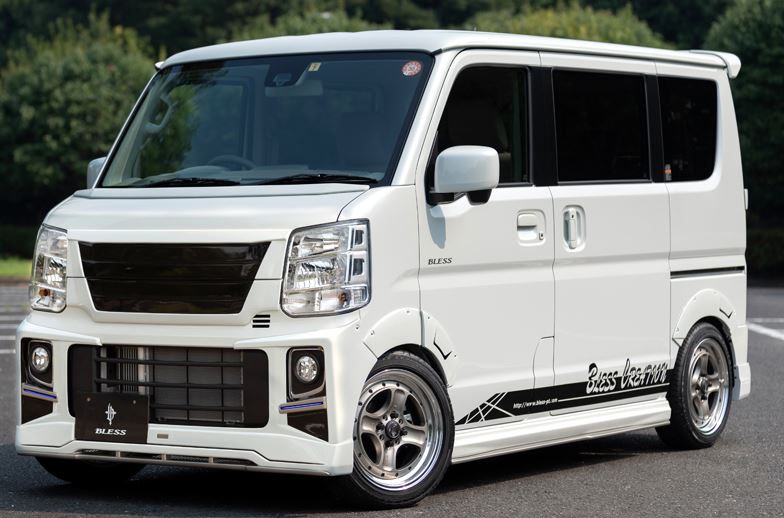 ブレス クリエイション エブリィ エブリイ エブリー ワゴン DA17W フロントハーフスポイラー ＦＲＰ 未塗装 SEW-01-003 BLESS CREATION 35,269円