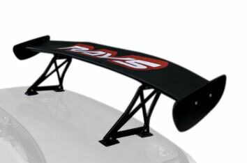 楽天市場】GTウイング リア スポイラー 汎用 ウィング カーボン調 ABS