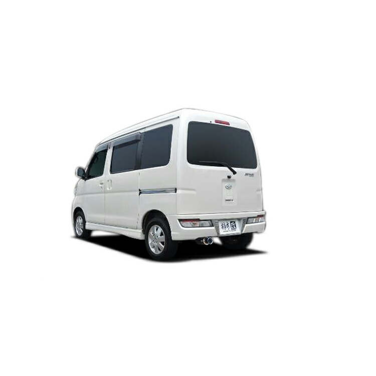 柿本 改 ディアスワゴン ABA-S321N 後期 マフラー オールステンレス D44320 GTbox06&S GTボックス06&S