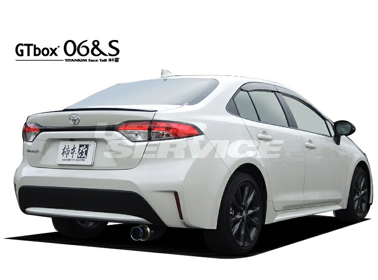 柿本 改 カローラツーリング 6AA-ZWE211 マフラー オールステンレス T443168 GTbox06&S GTボックス06&S｜シンシアモール 店