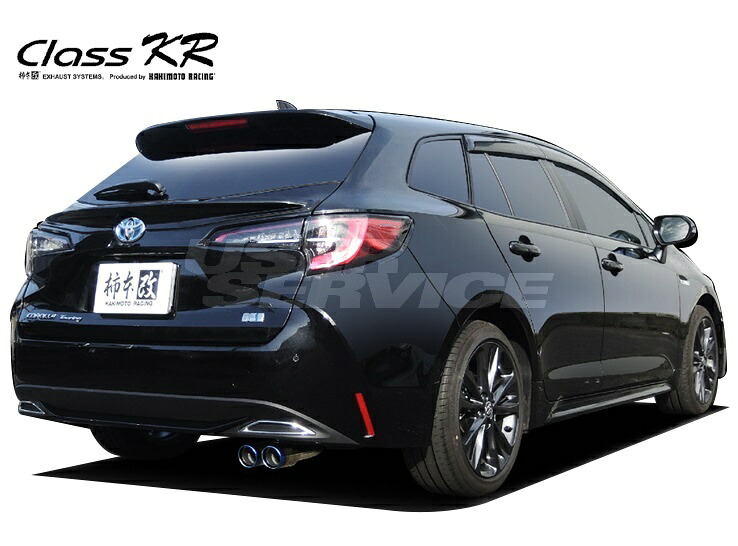 柿本 改 カローラツーリング 3BA-ZRE212W マフラー オールステンレス T713168 Class KR クラスKR｜シンシアモール 店
