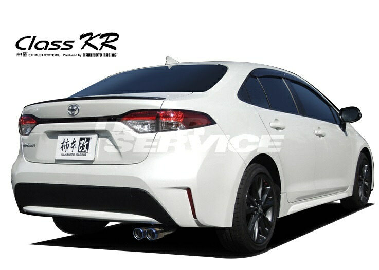 柿本 改 カローラ 6AA-ZWE211 マフラー オールステンレス T713168 Class KR クラスKR｜シンシアモール 店