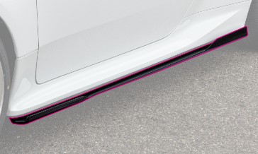 クール レーシング GRヤリス GXPA16/MXPA12 前期 サイドディフューザー FRP 未塗装 KUHL RACING KRUISE KR-GRYRR GRYARIS