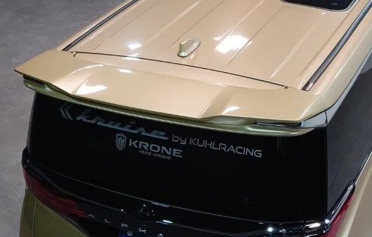 クール レーシング 40系アルファード AGH40W リアウイング FRP 未塗装 KUHL RACING KR-40ARR|シンシアモール 店