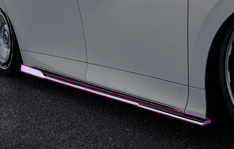 クール レーシング 40系ヴェルファイア TAHA40W サイドディフューザー ?2分割タイプ FRP 未塗装 KUHL RACING KR-40VRR｜シンシアモール 店