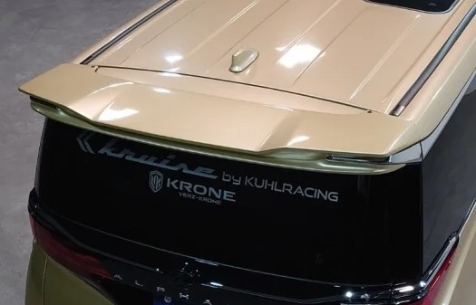 クール レーシング 40系ヴェルファイア TAHA40W リアウイング FRP 1トーン塗装品 KUHL RACING KR-40VRR｜シンシアモール 店