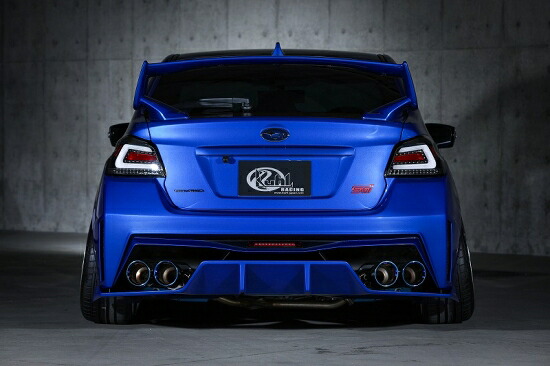 クール レーシング WRX STI WRX S4 VAB VAG 後期 リアバンパー SG ストロンググレード FRP 塗装済 KUHL RACING VAB GT|シンシアモール 店