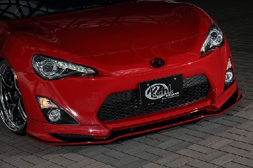 クール レーシング 86 ハチロク 前期 フロントハーフスポイラー SG ストロンググレード FRP 塗り分け塗装 KUHL RACING 02R-SS1