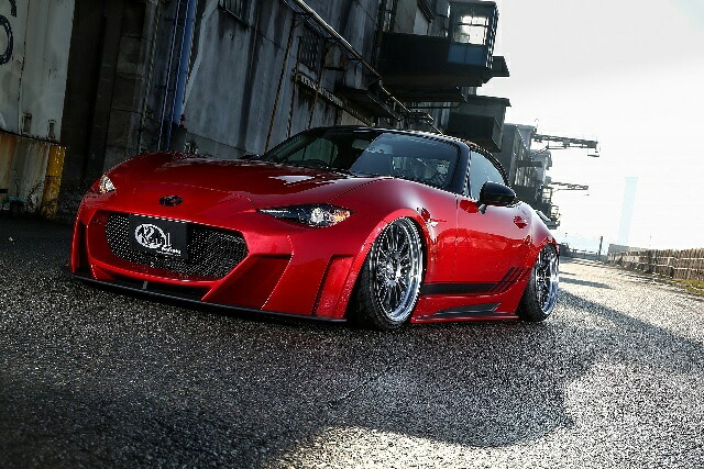 クール レーシング ロードスター フロントバンパー SG ストロンググレード FRP 塗装済 KUHL RACING ND5-GT