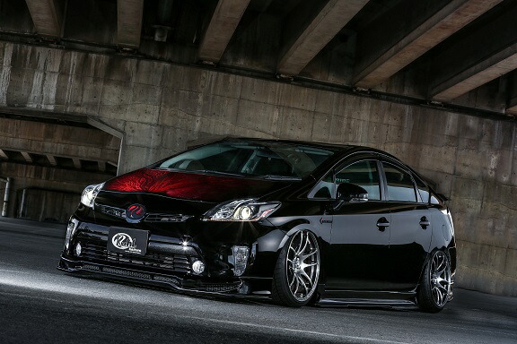 Kuhl Racing プリウス 内装 30系 フロントハーフスポイラー Ver 3 外装 単色塗装 サイド 30r Ss 2 クール レーシング