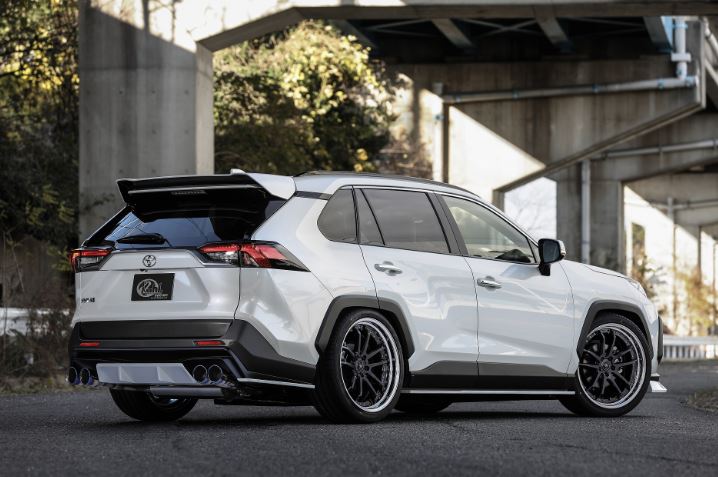 クール レーシング RAV4 50系 ルーフエンドスポイラー SG ストロンググレード FRP 未塗装 KUHL RACING RAV-SS