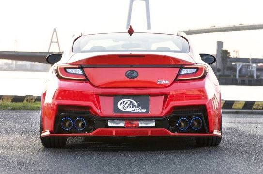 クール レーシング BRZ ZD8 リアバンパー FRPストロンググレード 未塗装 KUHL RACING Ver1 03R-GT