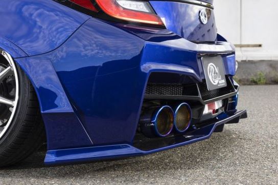 クール レーシング GR86 ZN8 リアフローティングディフューザー ストロンググレード FRP 1ﾄｰﾝ塗装 KUHL RACING Ver2 04R-GT｜シンシアモール 店