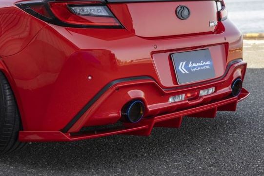 クール レーシング GR86 ZN8 リアハーフディフューザー 2テール ストロンググレード FRP 1トーン塗装 KUHL RACING KRUISE KR-ZN8RR|シンシアモール 店