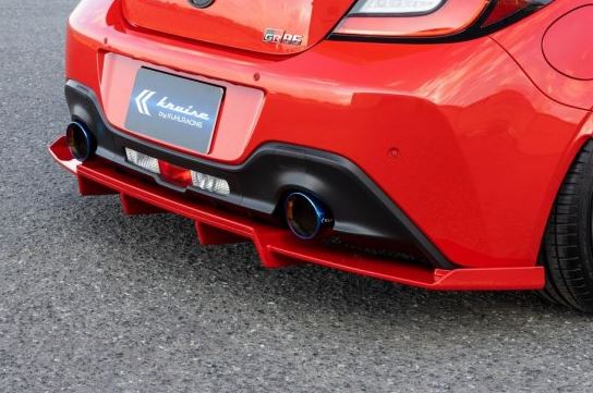 クール レーシング BRZ ZD8 リアフローティングディフューザー フィン有り ストロンググレード FRP 2ﾄｰﾝ塗装 KUHL RACING KRUISE KR-ZD8RR