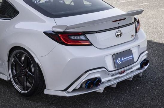 クール レーシング BRZ ZD8 リアハーフディフューザー 4テール ストロンググレード FRP 2トーン塗装 KUHL RACING KRUISE KR-ZD8RR|シンシアモール 店