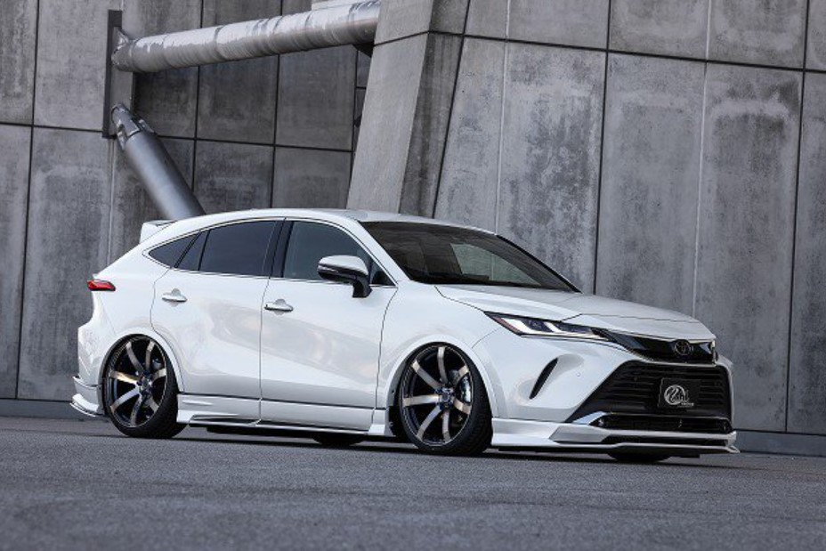 クール レーシング ハリアー 80系 サイドステップ FRPSG 未塗装 KUHL RACING 80H-SS