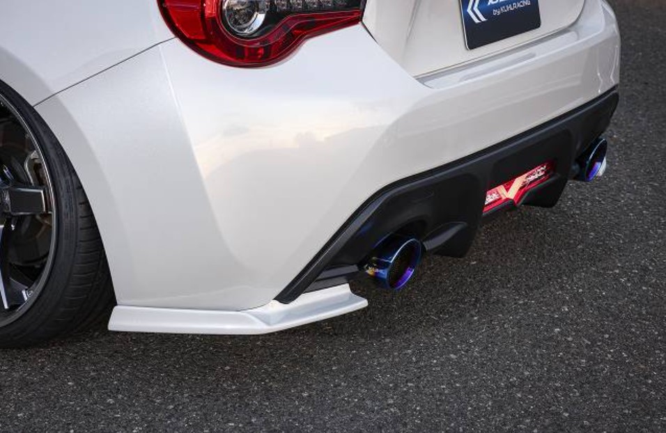 クール レーシング 86 ハチロク ZN6 後期 リアサイドディフューザー FRP SG 1トーン塗装 KUHL RACING Ver2 KRUISE KR-ZN6RR