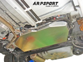 レイル スターレット EP91 タンクガード 本　体: アルミ (A5052P)、3.0mm厚製 A51062 LAILE ARP SPORT エーアールピースポーツ
