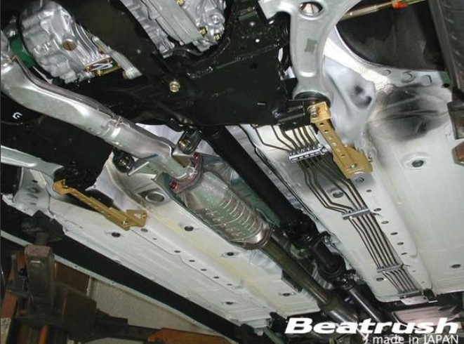 レイル ランサーエボリューションワゴン CT9W フロントメンバーサポートバー パフォーマンスバー S83057PB-FA LAILE Beatrush ビートラッシュ｜シンシアモール 店
