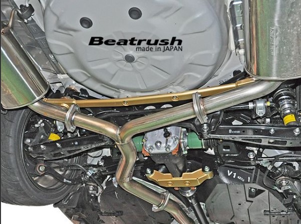 レイル WRX STi VAB リアメンバーサポートバー パフォーマンスバー S86024PB-RB LAILE Beatrush ビートラッシュ