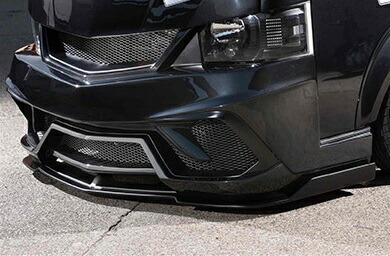 ハイエース 200系 4型 フロントフリッパー 未塗装 SADカスタムジャパン S.A.D CUSTOM JAPAN STINGER J スティンガー ジェイ|シンシアモール 店