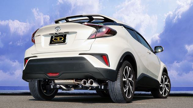 C-HR DBA-NGX50 マフラー GVE-032PO GANADOR ガナドール Vertex 4WD SUV｜シンシアモール 店