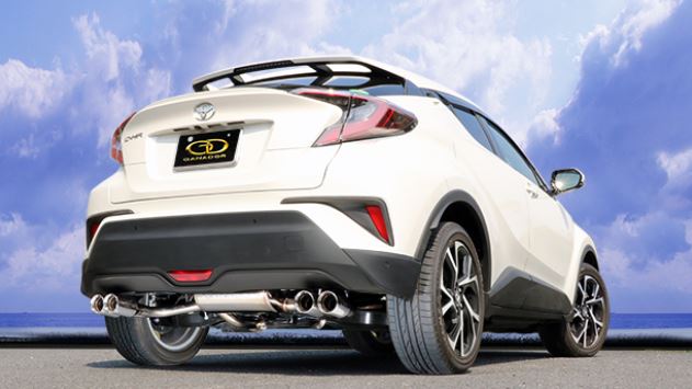 C-HR DBA-NGX50 マフラー GVE-033PO GANADOR ガナドール Vertex 4WD SUV