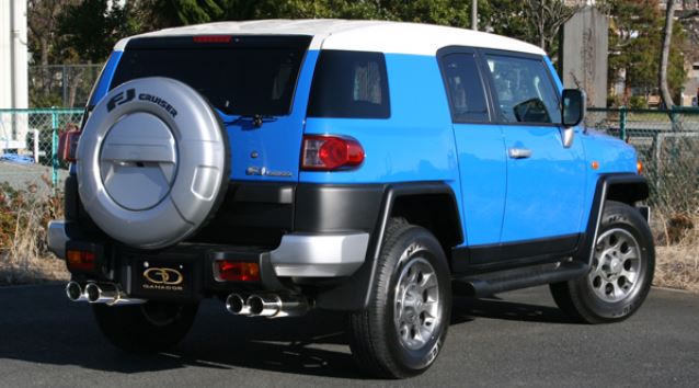 FJクルーザー CBA-GSJ15W マフラー GVE-017PO GANADOR ガナドール Vertex 4WD SUV｜シンシアモール 店