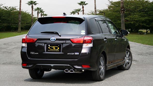 カローラフィールダー DAA-NKE165G 中期/後期 マフラー PAE-047C GANADOR ガナドール PASION EVO