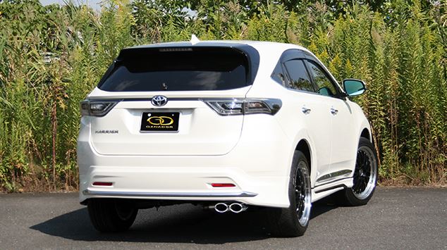 ハリアー DBA-ZSU60W ZSU65W マフラー GDE-640M GANADOR ガナドール Vertex 4WD SUV