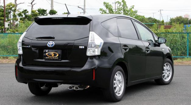 プリウスα DAA-ZVW40W 41W マフラー PAE-037 GANADOR ガナドール PASION EVO