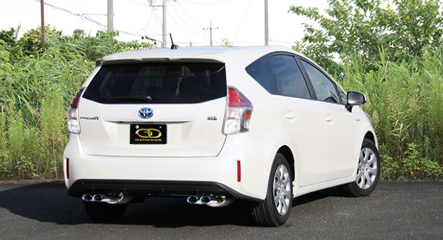 プリウスα DAA-ZVW41W マフラー PAE-058ST GANADOR ガナドール PASION EVO