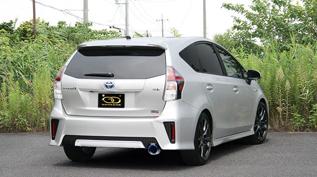 プリウスα DAA-ZVW40W 41W マフラー PAE-067ST GANADOR ガナドール PASION EVO|シンシアモール 店