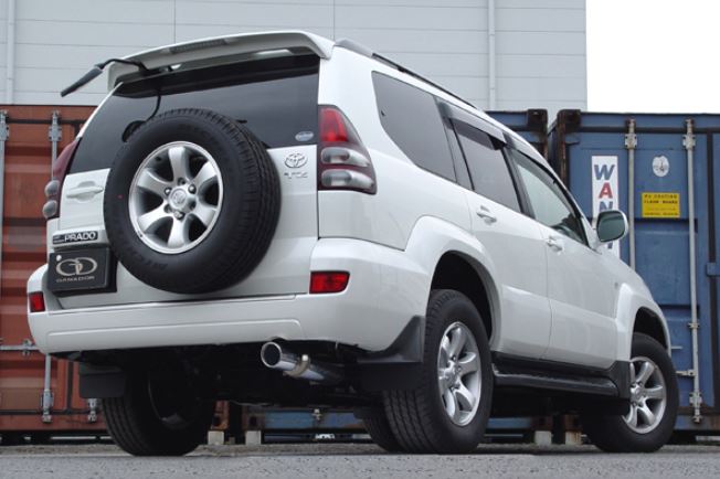 ランクルプラド LA-RZJ120W TA-VZJ120W 21W マフラー GD-089 GANADOR ガナドール Vertex 4WD SUV｜シンシアモール 店