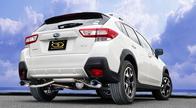 XV DBA-GT7 マフラー GVE-035BL GANADOR ガナドール Vertex 4WD SUV