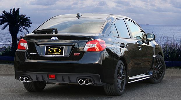 WRX S4 DBA-VAG 3BA-VAG 標準パンバー マフラー リアピースのみ サークル4本出し GDE-405 GANADOR ガナドール Vertex Sports|シンシアモール 店