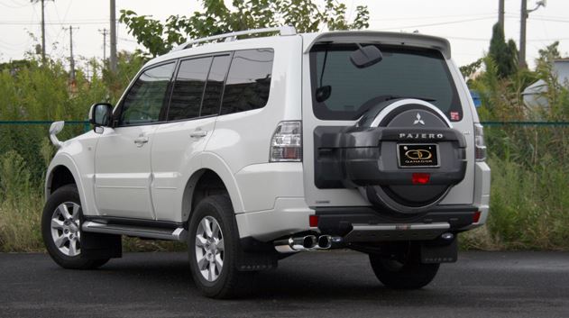 パジェロ LDA-V98W マフラー GDE-144 GANADOR ガナドール Vertex 4WD