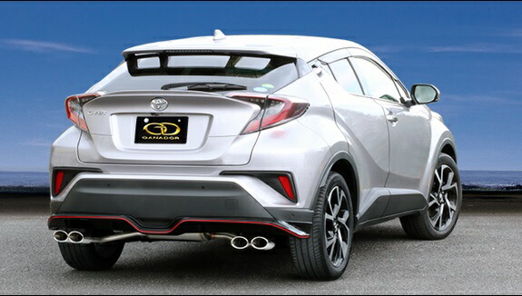 C-HR DBA-NGX10 マフラー GVE-039MPO GANADOR ガナドール Vertex 4WD SUV