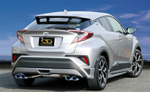 C-HR DBA-NGX10 マフラー GVE-039DBL GANADOR ガナドール Vertex 4WD SUV