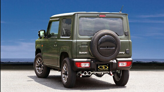 ジムニー 3BA-JB64W マフラー GDE-157 GANADOR ガナドール Vertex 4WD SUV｜シンシアモール 店