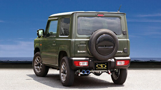 ジムニー 3BA-JB64W マフラー GDE-157ST GANADOR ガナドール Vertex 4WD SUV｜シンシアモール 店
