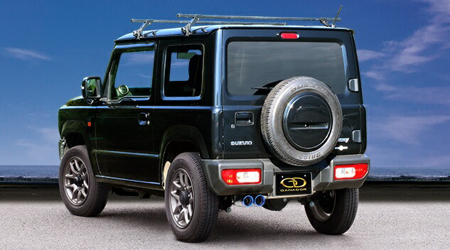 ジムニー 3BA-JB64W マフラー GDE-157ST GANADOR ガナドール Vertex 4WD SUV