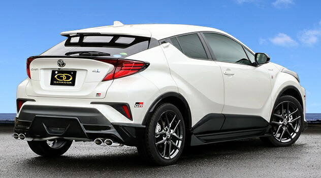 C-HR ハイブリッド 6AA-ZYX11 マフラー GVE-039DPO　GANADOR ガナドール Vertex 4WD SUV｜シンシアモール 店 68,063円
