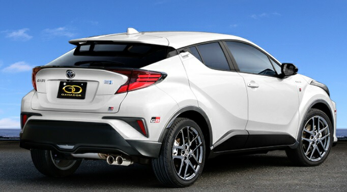 C-HR ハイブリッド 6AA-ZYX11 マフラー GVE-030PO GANADOR ガナドール Vertex 4WD SUV|シンシアモール 店