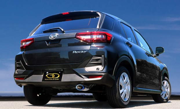 ロッキー 5BA-A200S マフラー GVE-046BL GANADOR ガナドール Vertex 4WD SUV|シンシアモール 店