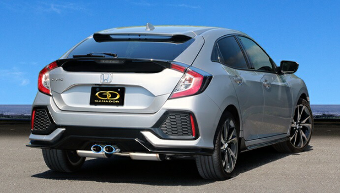 楽天市場 ガナドール シビック Dba Fk7 マフラー センターダブル 触媒以降交換 Gde 412st Ganador Vertex Sports バーテックス スポーツ 配送先条件有り シンシアモール 楽天市場店